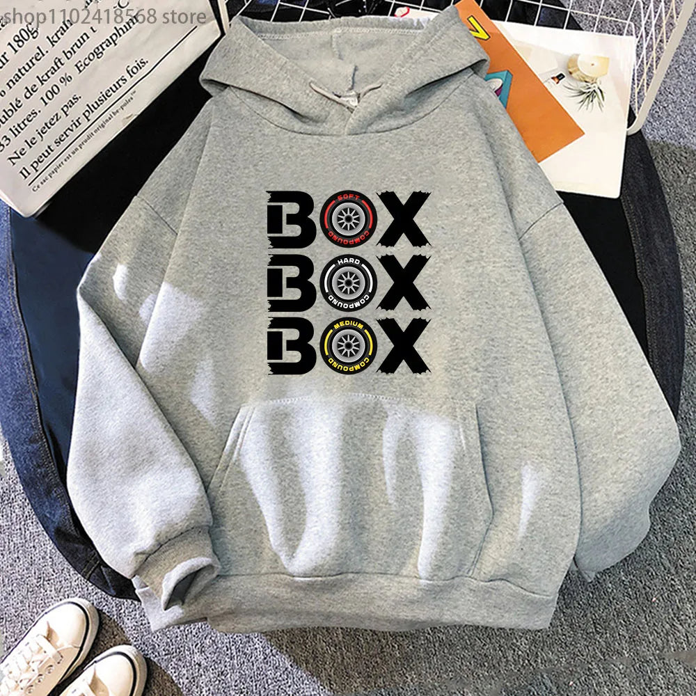 Sudadera BOX BOX F1 Distintos Colores