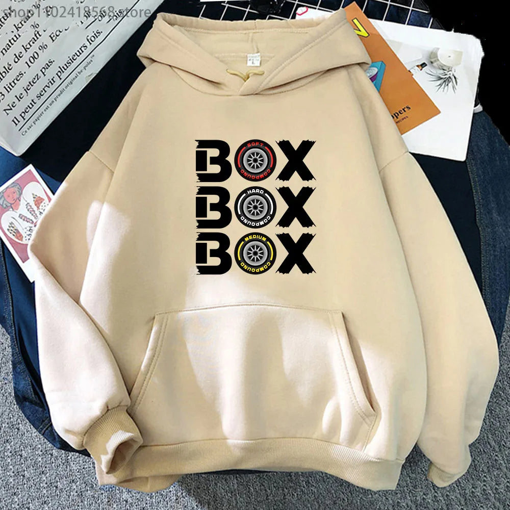 Sudadera BOX BOX F1 Distintos Colores