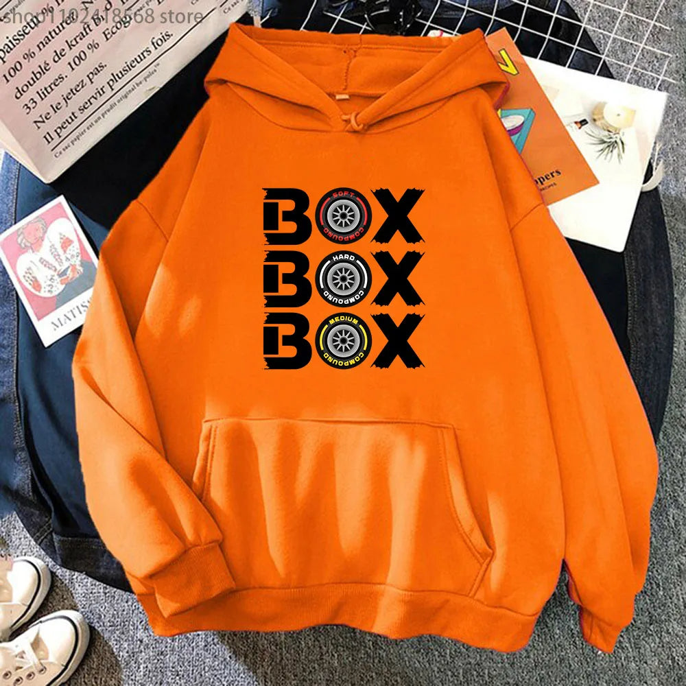 Sudadera BOX BOX F1 Distintos Colores