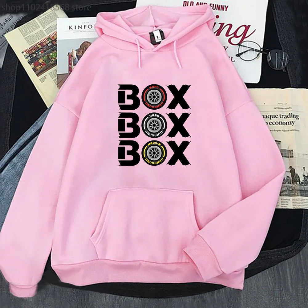 Sudadera BOX BOX F1 Distintos Colores