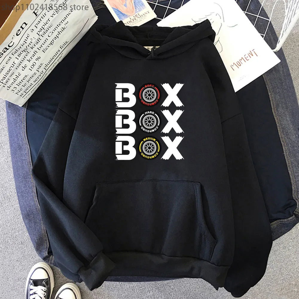 Sudadera BOX BOX F1 Distintos Colores