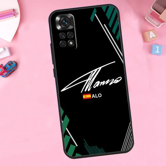 Funda con firma de Alonso Xiaomi