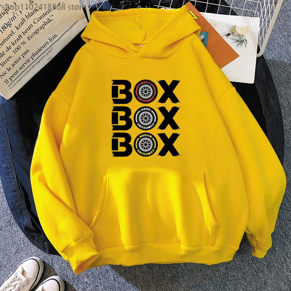 Sudadera BOX BOX F1 Distintos Colores