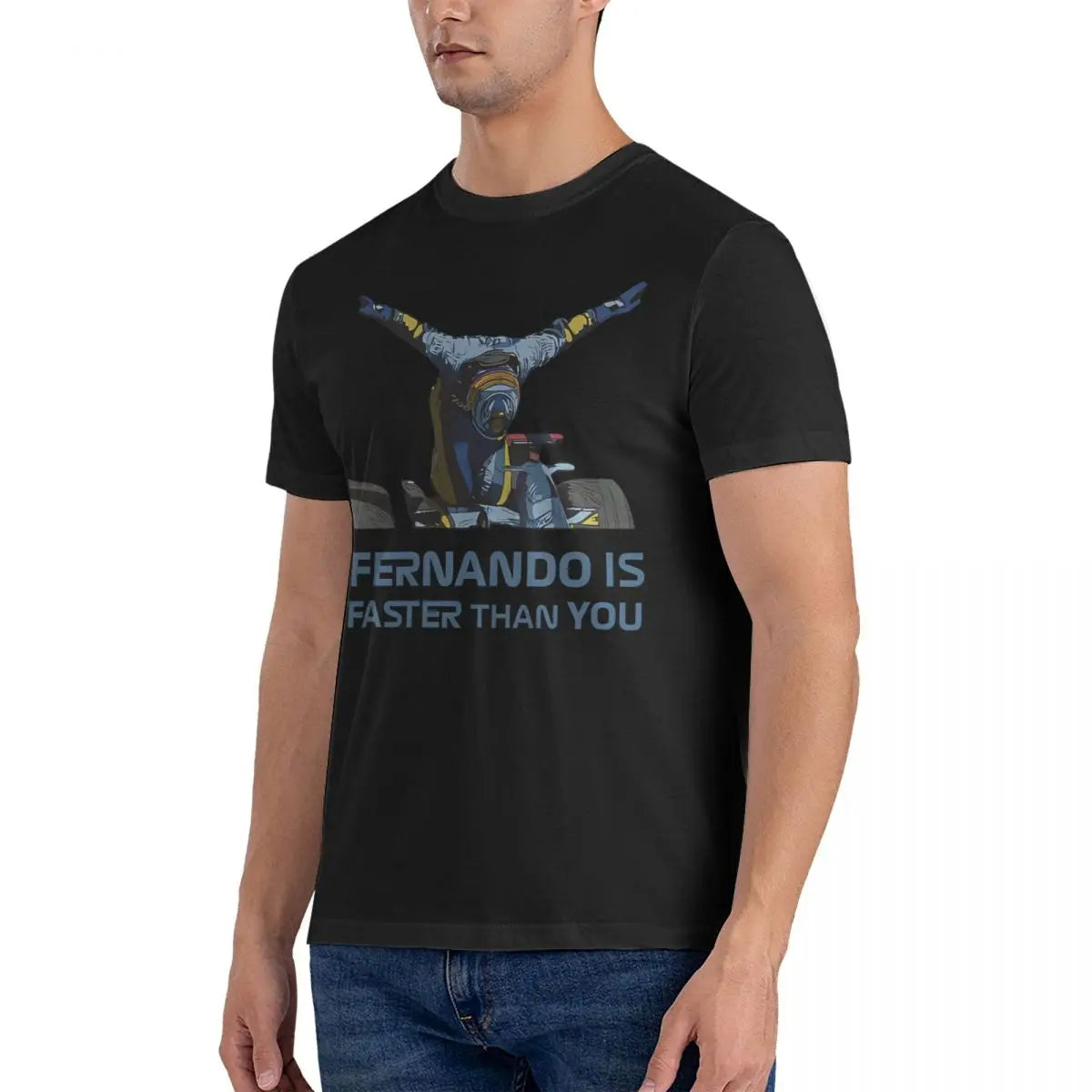 Camiseta Corta Fernando Is Faster than You