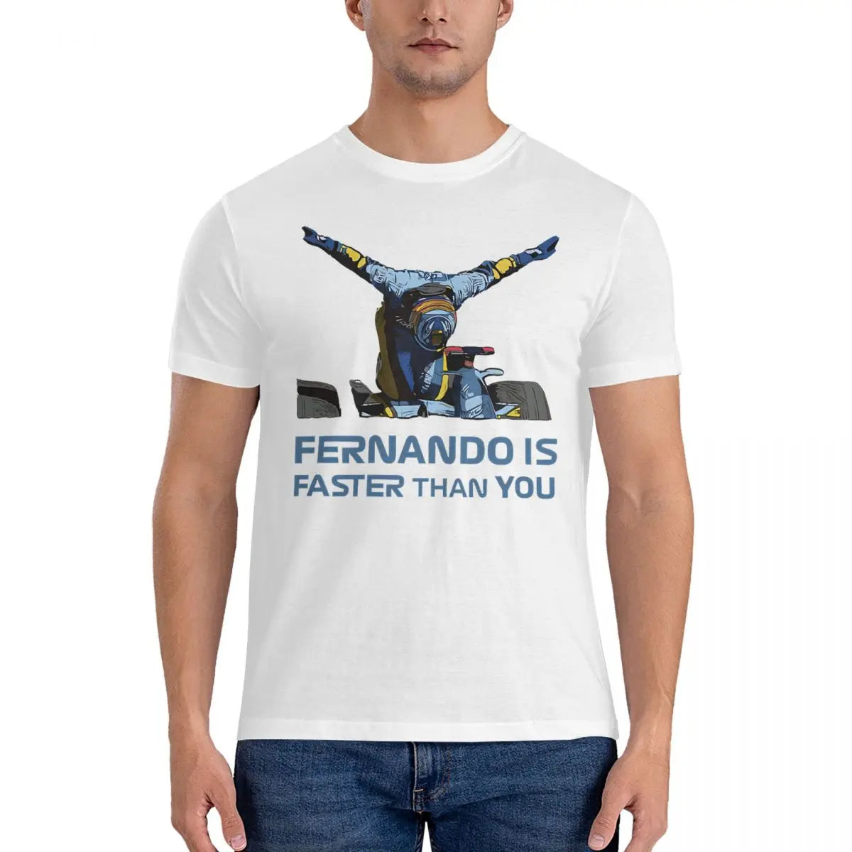 Camiseta Corta Fernando Is Faster than You