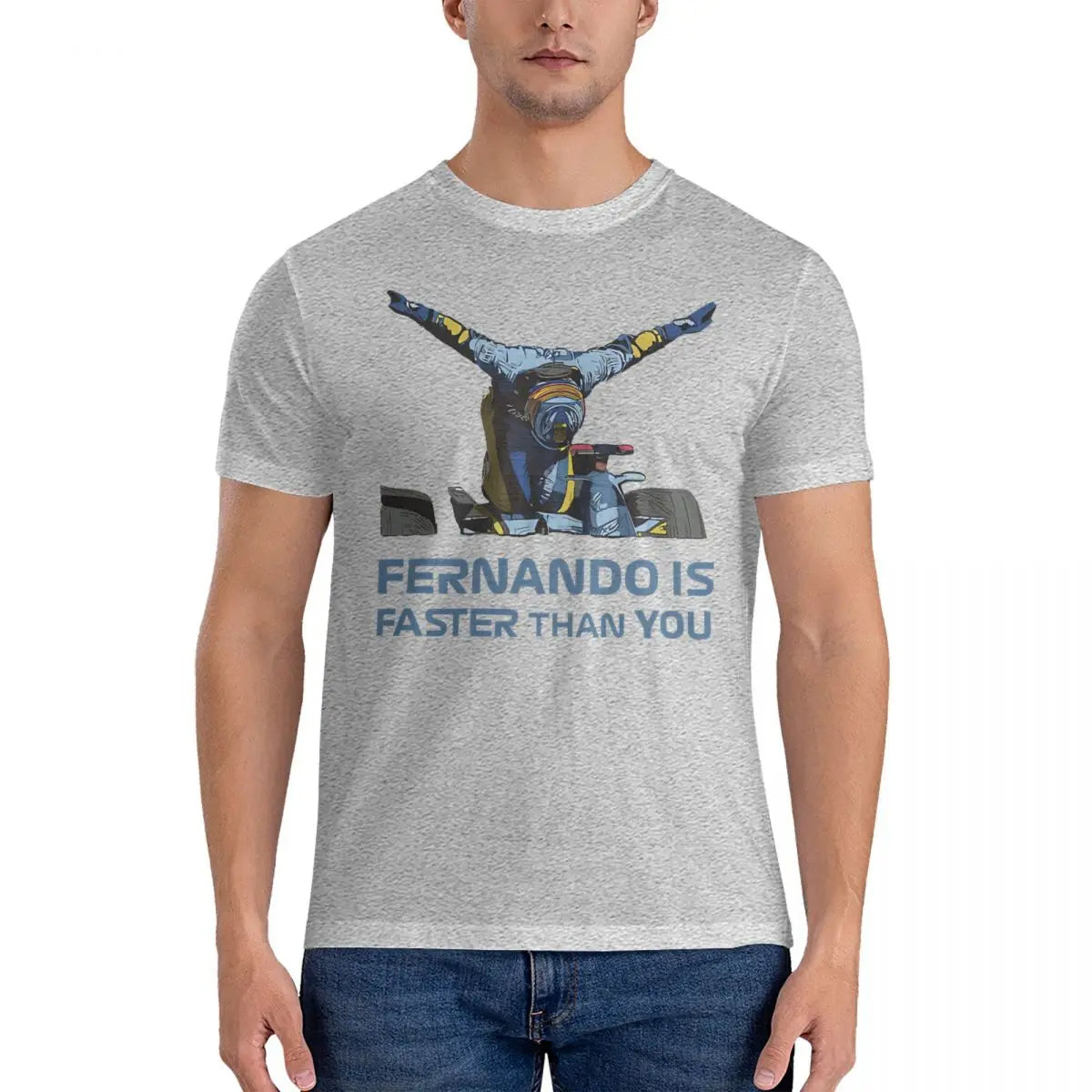 Camiseta Corta Fernando Is Faster than You