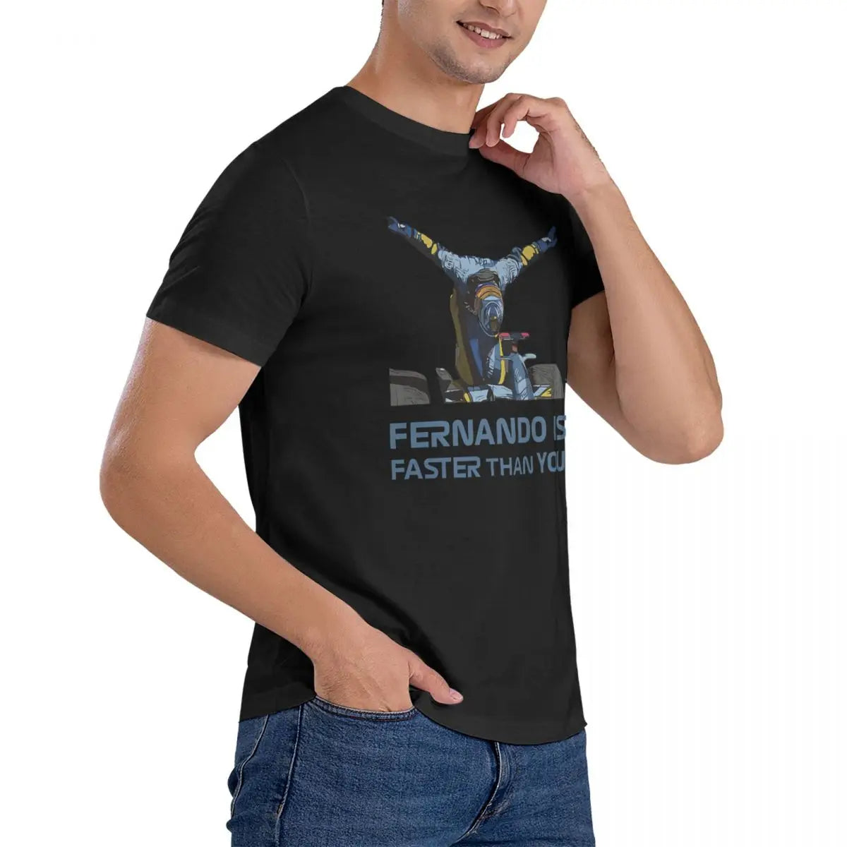 Camiseta Corta Fernando Is Faster than You